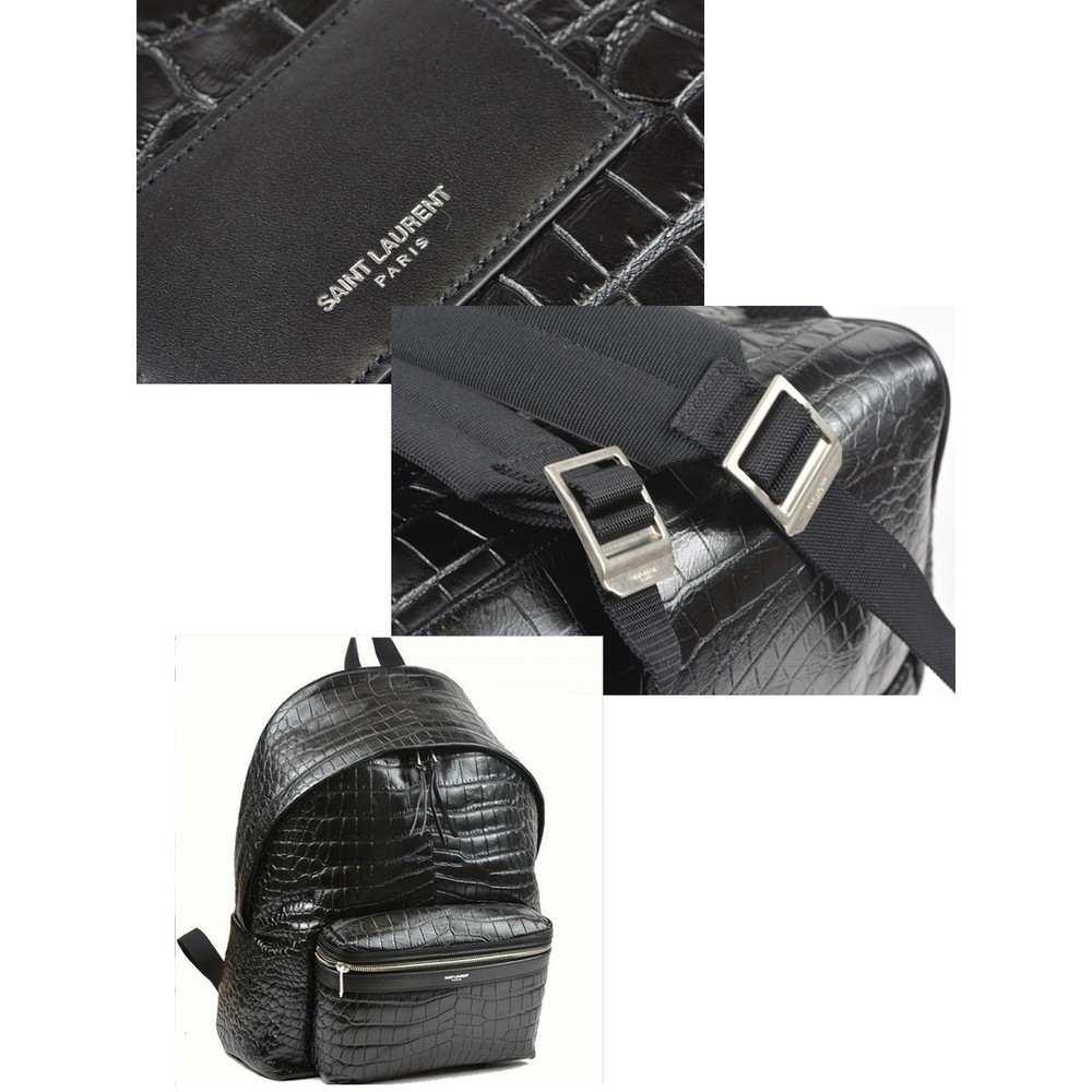 Saint Laurent City Backpack Bag Paris - Picture 7 of 7